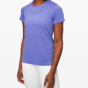 Lululemon viola violet SS swiftly breeze